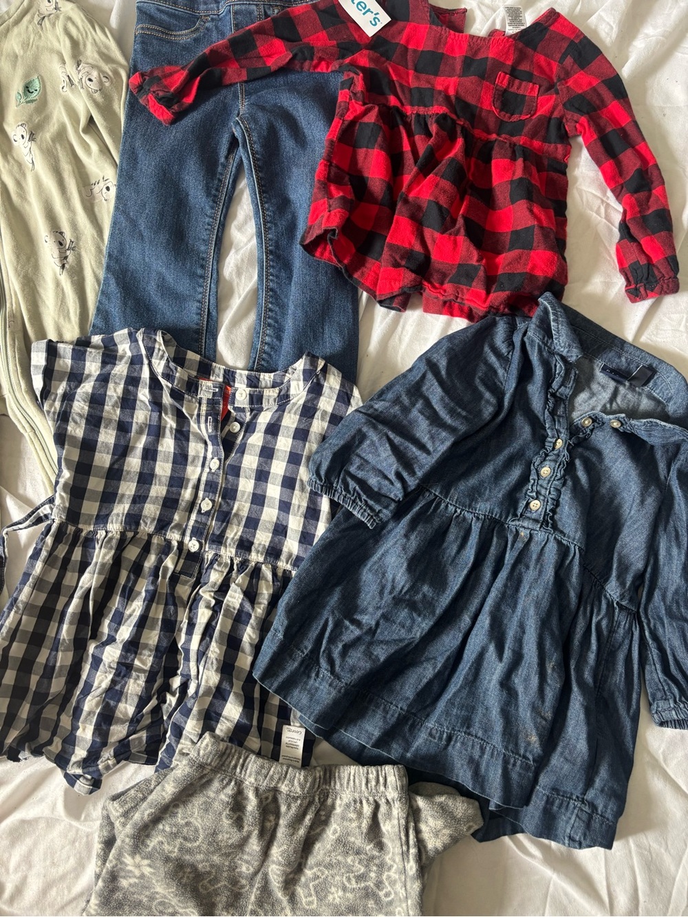HUGE Toddler Girls 2T Winter Large Clothing Bundle Lot